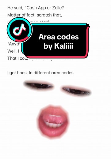 Area Codes - Lyrics by Kaliiii