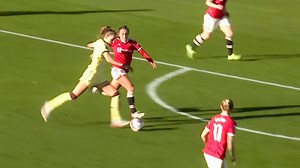 Vivianne Miedema and Katie McCabe secure the three points! 💥 🎥 𝗛𝗶𝗴𝗵𝗹𝗶𝗴𝗵𝘁𝘀: Manchester United 0️⃣-2️⃣ Arsenal | Barclays Women's Super League