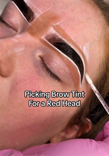 Choosing the Best Brow Tint for Red Heads