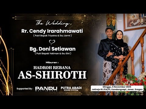 LIVE QASIDAH ZIDANE MUSIC - WEDDING CENDY & DONY || PUTRA ABADI AUDIO || PANDU MULTIMEDIA