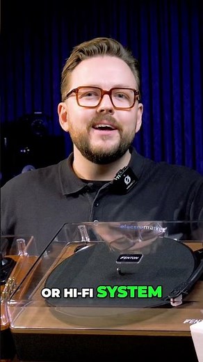 Discover the Ultimate All-in-One Record Player for Music Lovers - Fenton RP162 #shorts