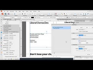 How to mailmerge in Affinity
