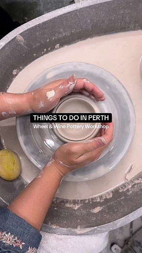 Wheel & Wine Pottery Workshop in Perth - Creative, Fun, and Therapeutic