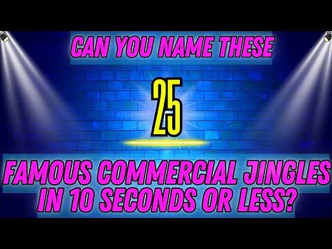 Can You Correctly Name These 25 Commercial Jingles in 10 Seconds or Less?