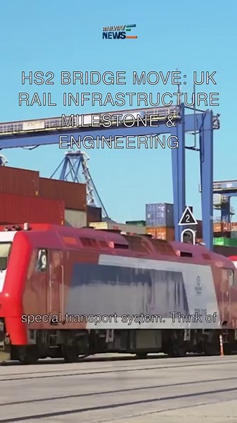 HS2 Bridge Move: UK Rail Infrastructure Milestone & Engineering