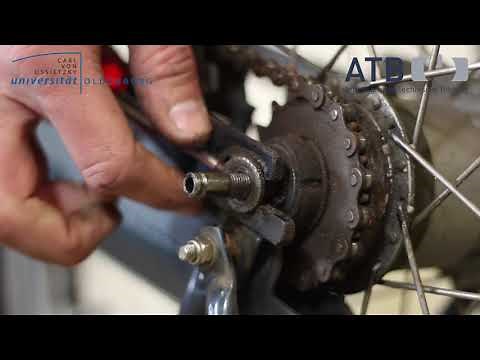 Hinterrad ausbauen - Fahrrad-Reparatur-Tutorials - RETIBNE