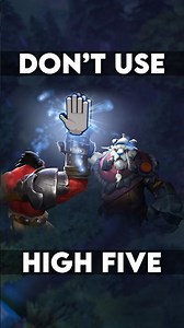 High five in Dota 2 is a bad idea #dota2