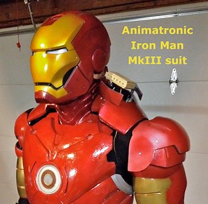 Animatronic Iron Man Mk III Suit
