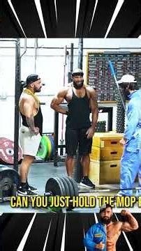 He looked like a cleaner… until the whole gym started watching 👀 #anatoly #prank #gymprank