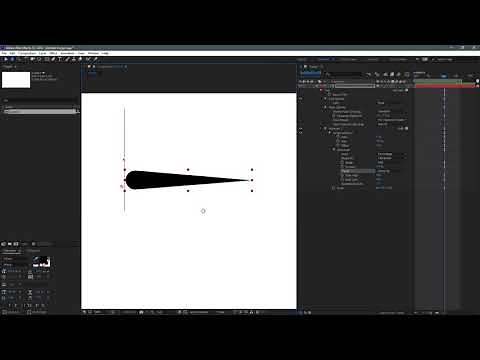 After Effects Tapered Stroke: No plugins, no expressions!