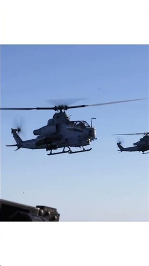 Marine Light Attack Helicopter in Action