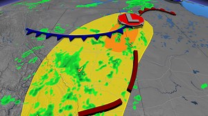 Soaking rains in Alberta comes with storm potential on Wednesday - The Weather Network