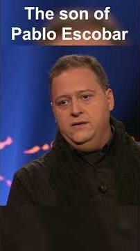 Sebastián Marroquín, the son of PABLO ESCOBAR pt. 3 #tv #interview #talkshow #history #crime