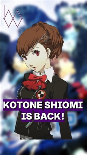KOTONE SHIOMI IS BACK in Persona5: The Phantom X x Persona 3 Portable Collab!