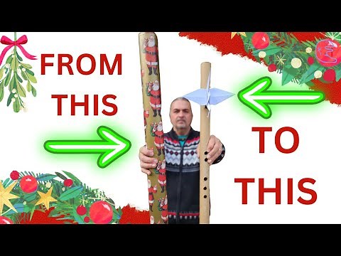 How to Make a Flute From a Cardboard Tube