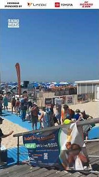 Crowds gather at Jones Beach as pilots practice for FourLeaf Air Show