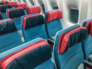 Turkish Airlines 777-300ER exit row economy class Chicago (ORD) to Istanbul – SANspotter