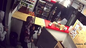 Video: Philadelphia pizza shop robbed, theft victim abducted by same suspects within hours