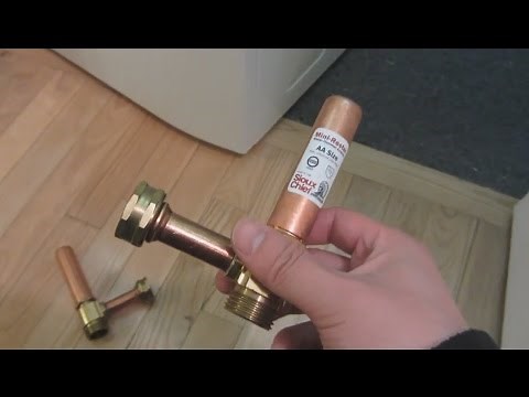 Water Hammer Arrestors - How to Install on Washing Machine