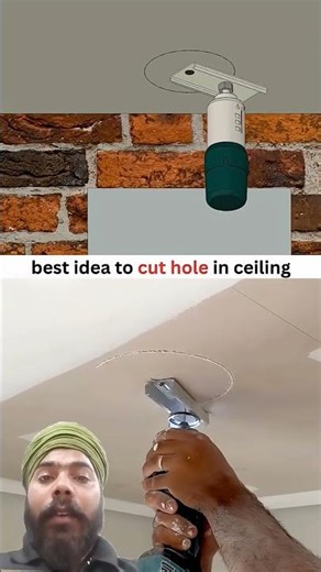 "Deewar ya Ceiling? Perfect Gol surakh sirf 10 seconds mein! 🔥"​"Manual mehnat khatam! Smart
