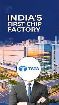 India's First Chip Factory | Tata Group's Semiconductor Mission | #shorts #youtubeshorts