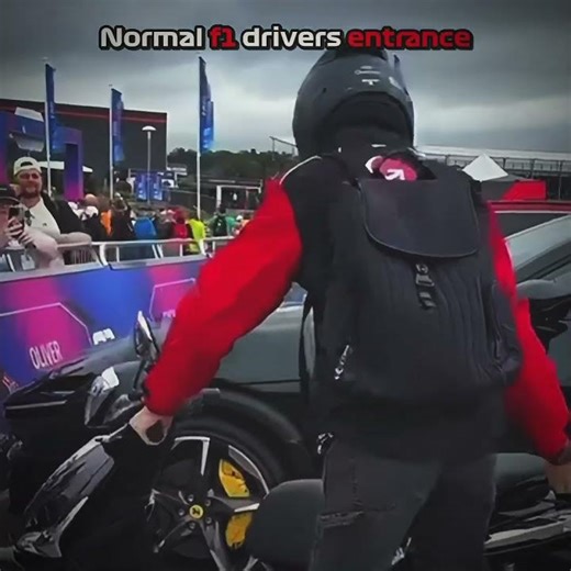 Normal f1 drivers entrance vs Lewis Hamilton 🥶