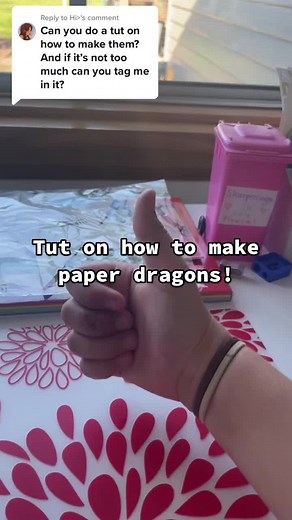 Paper Dragon Puppet Tutorial - Step by Step Guide