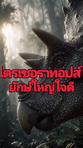 #สัตว์โลกสุดระทึก​#ไตรเซอราทอปส์ #ไดโนเสาร์ #สัตว์โลกล้านปี #ฟอสซิล #คนรักไดโนเสาร์