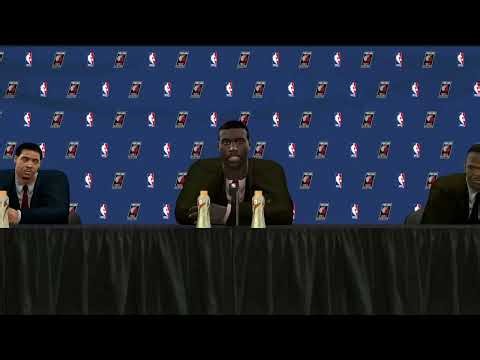 NBA 2K11 MyCareer Throwback The Original MyPlayer NBA Debut + First Press Conference