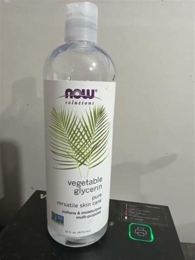 Smooth glide with this glycerine NOW Foods