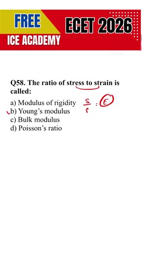 Ecet2026 free classes | physics & chemistry 🚀 | Q-40 ,#iceacademy,#ecet2026