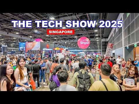 🇸🇬 Singapore Technology Show 2025 | The Tech Show Singapore 2025 at Suntec City💻⌚️❤️
