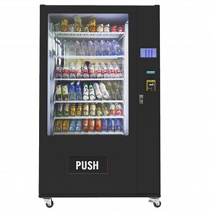 [Hot Item] Snack Beverage Cold Drink Beer Milk Soda Smart Refrigerated Combo Vending Machine