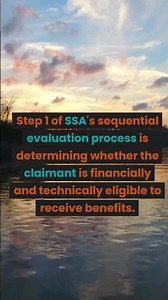 Social Security Disability's 5 Step Evaluation Process - Step 1