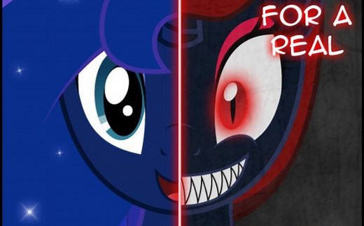 小马宝莉黑化图集，my little pony black picture