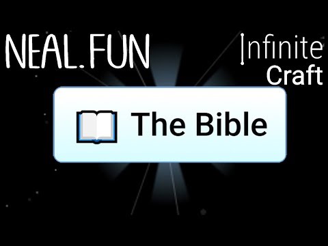 How to Make The Bible in Infinite Craft | Get The Bible in Infinite Craft