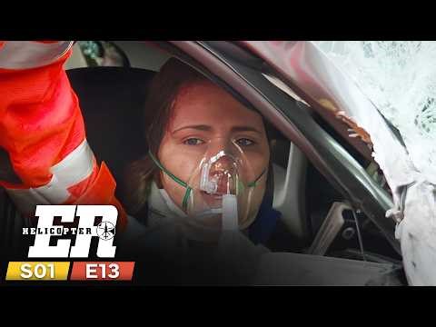 Young Driver Collides with a Train | Helicopter Er Season 1 Episode 13