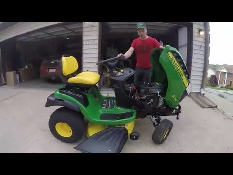 John Deere S240 Lawn mower bypass