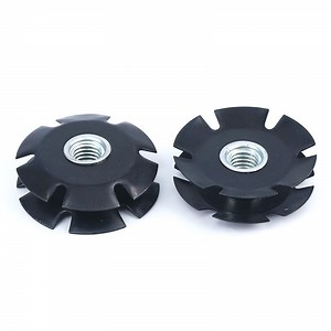 [Hot Item] M6 M8 1/4 5/16 Pipe Tube-Connecting Round Tube Connectors Star Flanged Nut with Cover
