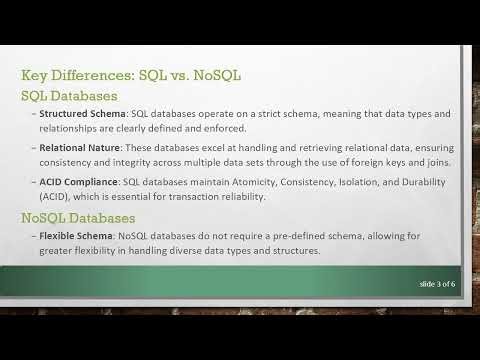 Understanding the Difference: NoSQL Databases vs. SQL Tables with Serialized Objects