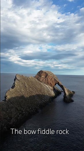 The bow fiddle rock in Scotland, 4k drone videos #scotland #drone #4k #dji