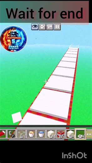 TNT Run FAIL 😱 Last Second Fall! (Minecraft)#shorts#shortsfeed#tntrun#gaming