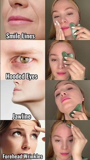 Gua Sha face massage ✨ #guasha #guashamassage #faceyoga #facemassage