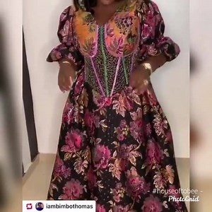 1.5K views · 23 reactions | Still her bday @iambimbothomas long life and prosperity @homeofbeautywears fabric . Dm for adverts and features . #naijastylesandbeautytip | Naija Styles And Beauty Tips | Facebook