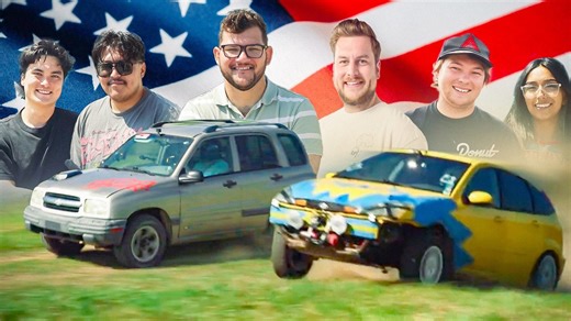 Three cheap cars, one dirt course, and a finish no one saw coming