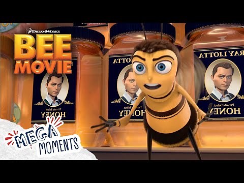 Discovering the Honey Farms 🍯| Bee Movie | Movie Moments | Mega Moments