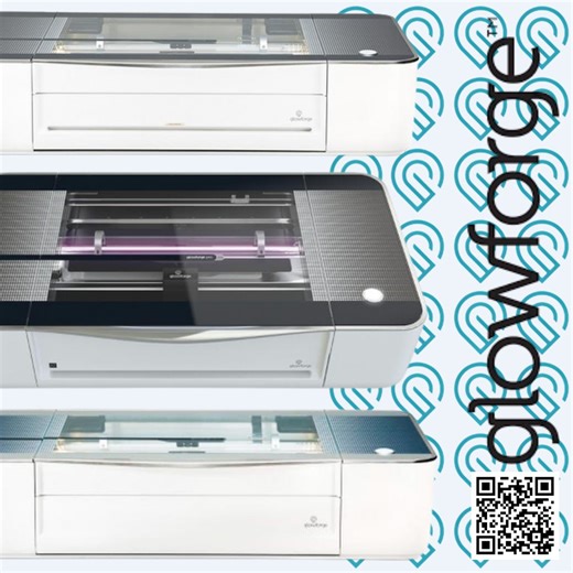 MatterHackers on Instagram: "Glowforge machines from MatterHackers are powerful yet easy-to-use desktop laser cutters and engravers that turn digital designs into precise, professional-quality products across many materials. Purchasing through MatterHackers gives you trusted support, fast shipping, and convenient access to compatible materials and accessories to help you succeed quickly. Explore the collection by scanning the QR Code or through the AS SEEN ON MH link in bio! #MatterHackers"