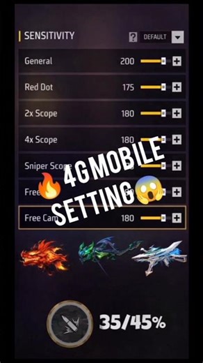 free fire me sensitivity settings headshot 2026🔥 #freefire #gaming