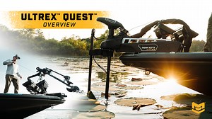 The new Minn Kota Ultrex™ QUEST™ takes the best trolling motor ever made to the next level with a rugged build for rough waters. Unquestioned power, longer-lasting, quieter brushless technology, and an adventure-ready, industrial design. Learn more about Ultrex QUEST ➡️ https://bit.ly/UltrexQUEST | Minn Kota