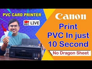 High Quality PVC card Printing machine, best PVC Card canon Printer under 10k best id card printer